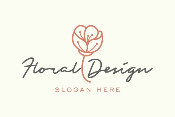Download Floral Logo Design Concept Premium - Floral logo design Collection