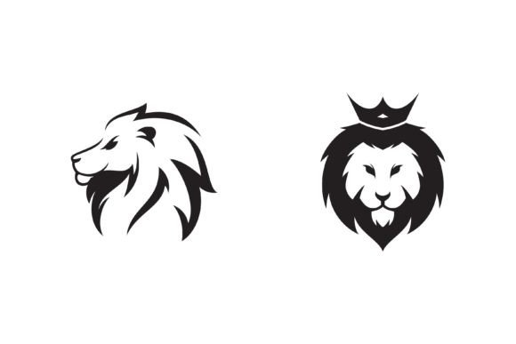 Download Lion Head Vector Logo Design - Premium Resources