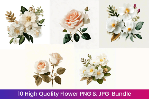 Download 10 Rose Flowers Summer Background Bundle - Summer background bundle Collection