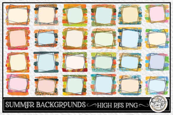 Download Summer Sublimation Background Bundle - Premium Bundle