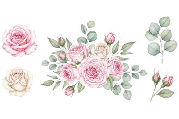 Download Elegant Watercolor Flower Bundle - Watercolor flower bundle Collection
